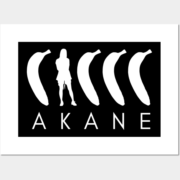 Akane Banana Silhouette Wall Art by Daz Art & Designs